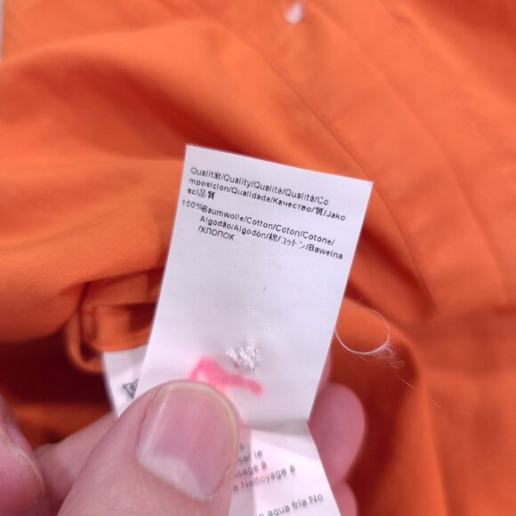 Hugo Boss Shirt Mens Large Slim Ronny Ombre Gradient Button Long Sleeve Top - Picture 8 of 9